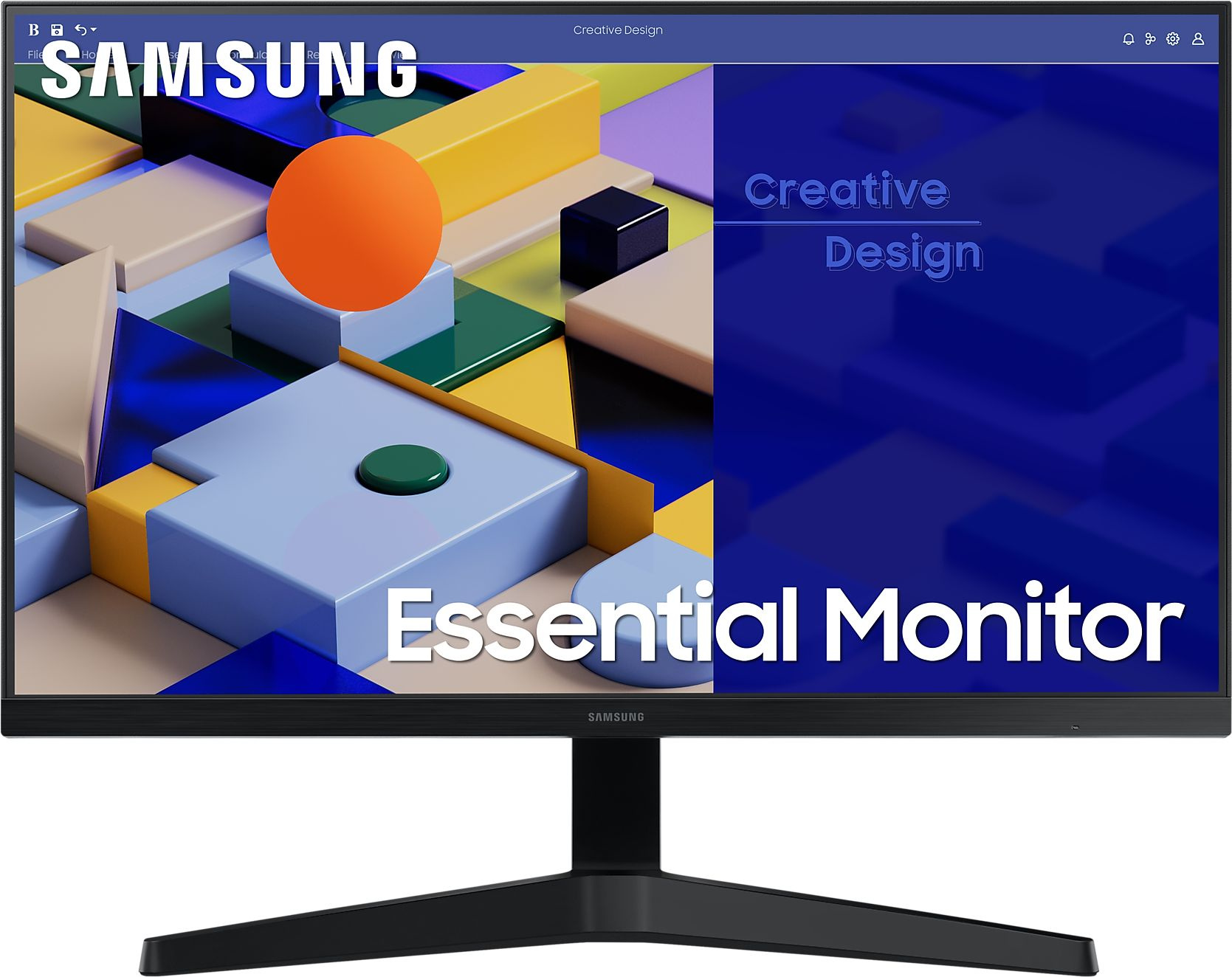 LCD Samsung 23.8&quot; S24C310EAI черный {IPS 1920x1080 75Hz 5ms 250cd D-Sub HDMI VESA} [LS24C310EAIXCI]