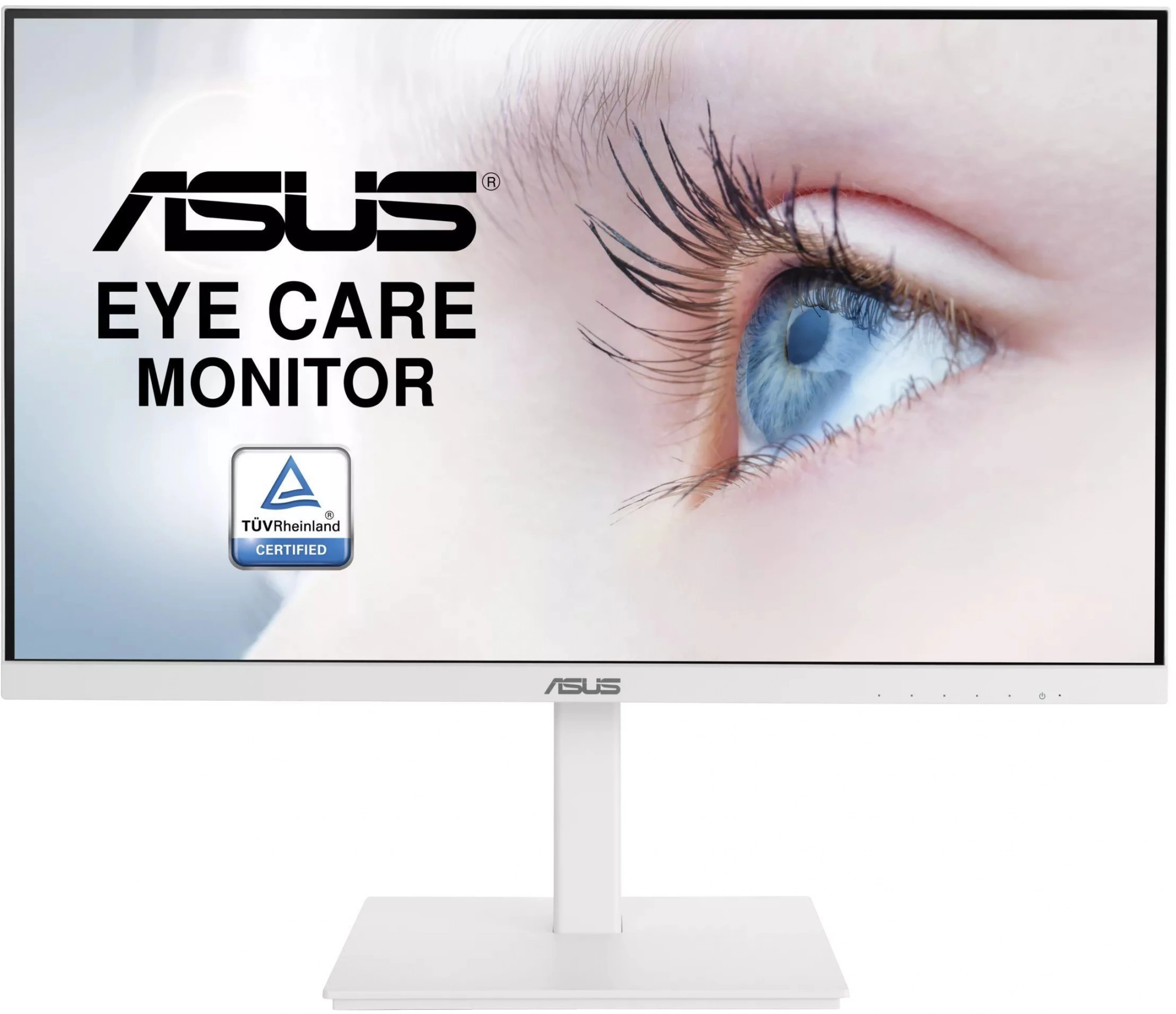 ASUS LCD 27" VA27DQSB-W белый и белый/голубой {IPS 1920x1080 75Hz 250cd 178/178 D-Sub HDMI DisplayPort} [90LM06H4-B02370]