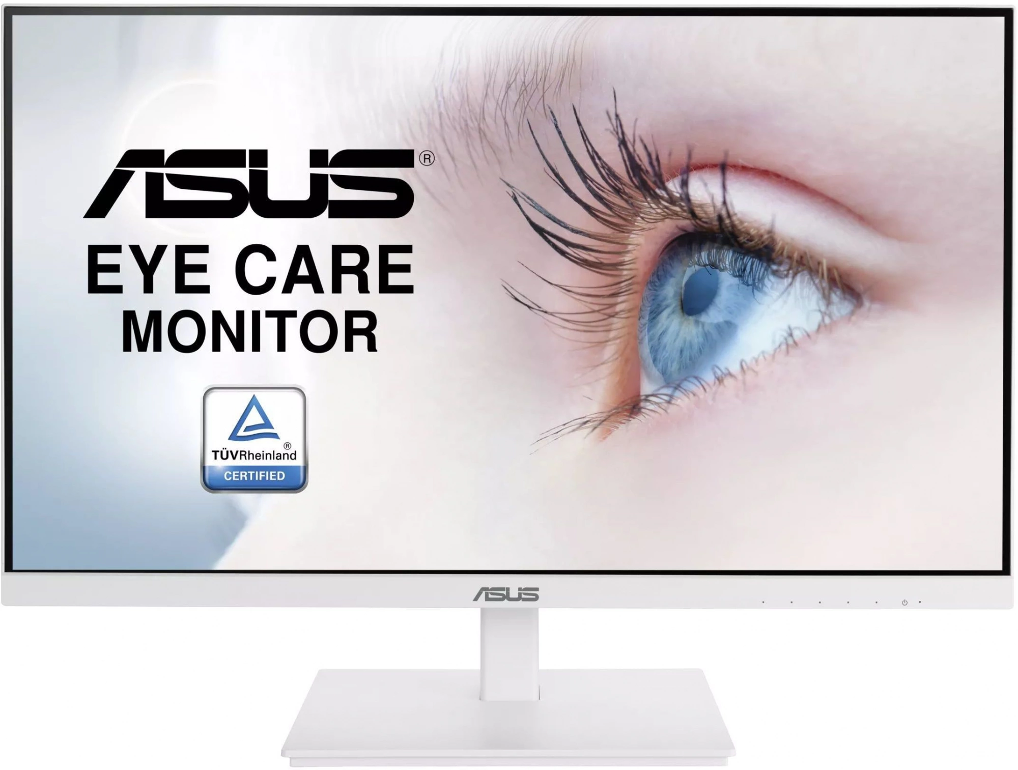 ASUS LCD 27" VA27DQSB-W белый и белый/голубой {IPS 1920x1080 75Hz 250cd 178/178 D-Sub HDMI DisplayPort} [90LM06H4-B02370]
