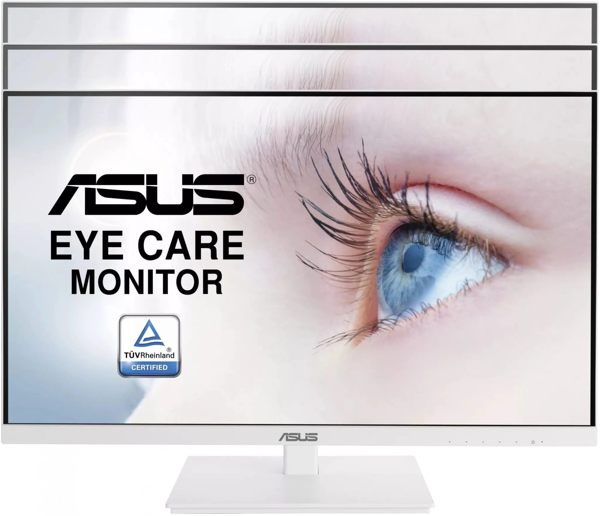 ASUS LCD 27" VA27DQSB-W белый и белый/голубой {IPS 1920x1080 75Hz 250cd 178/178 D-Sub HDMI DisplayPort} [90LM06H4-B02370]
