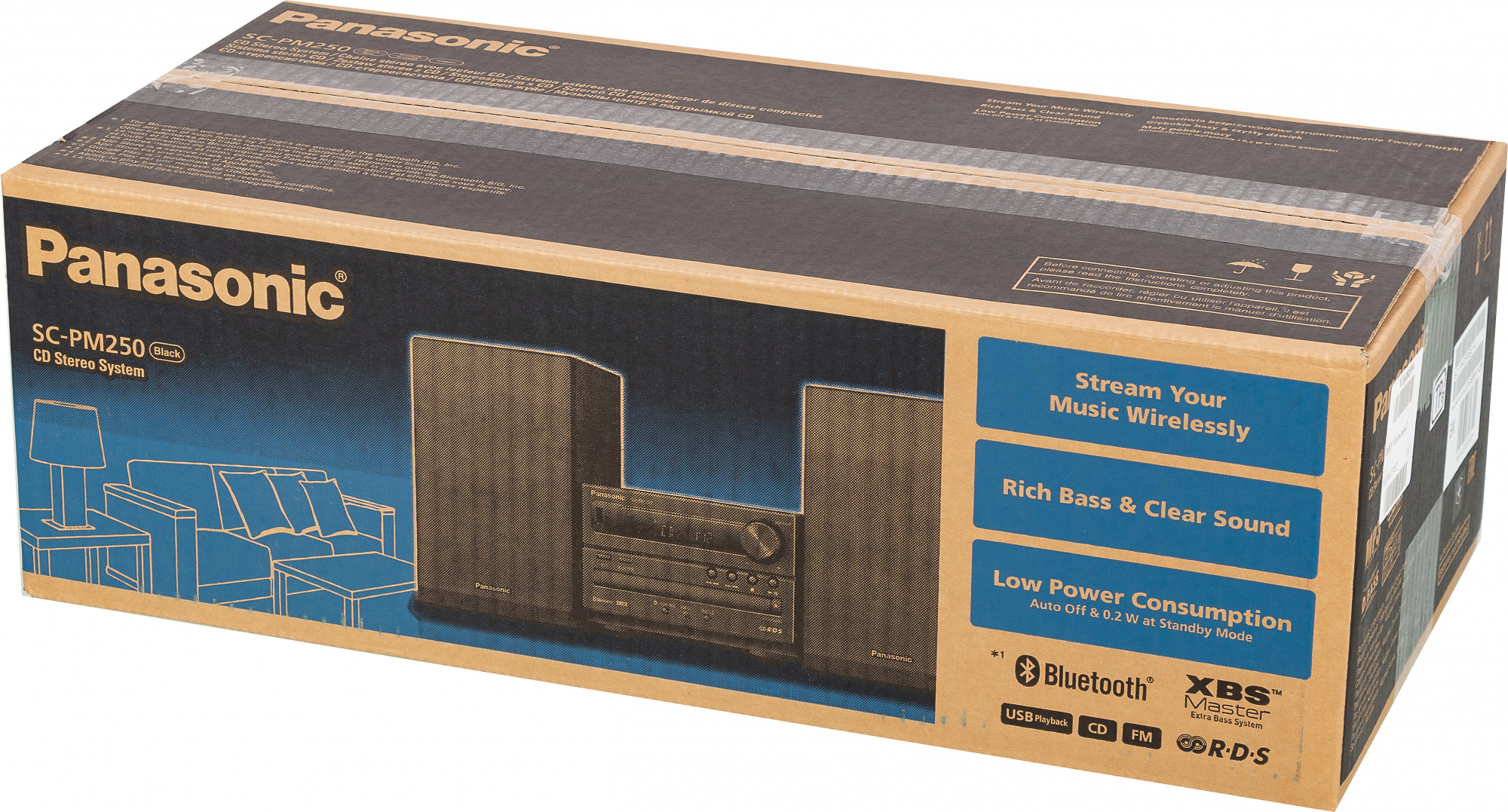 PANASONIC SC-PM250EG-K
