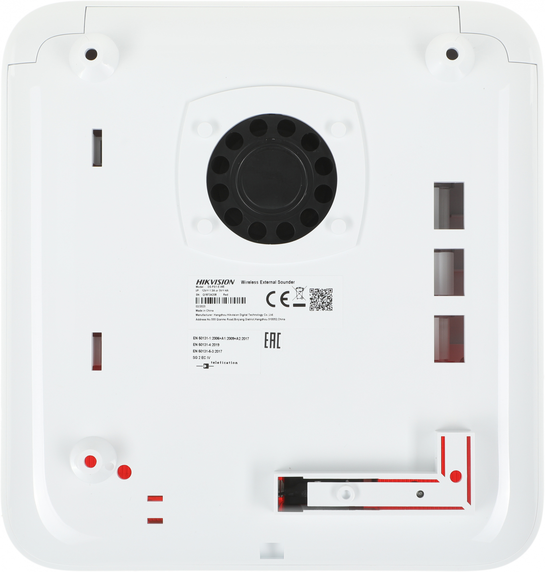 HIKVISION DS-PS1-E-WE (RED INDICATOR)