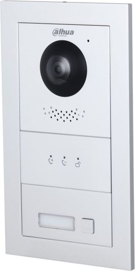 DAHUA DHI-VTO4202F-P-S2 Основной модуль вызывной панели с камерой 2 МП, поддержка ночного видения, микрофон, врезной и накладной монтаж, IK07, IP65, питание DC 12В/PoE