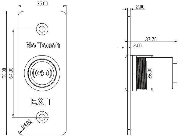 HIKVISION DS-K7P04/T
