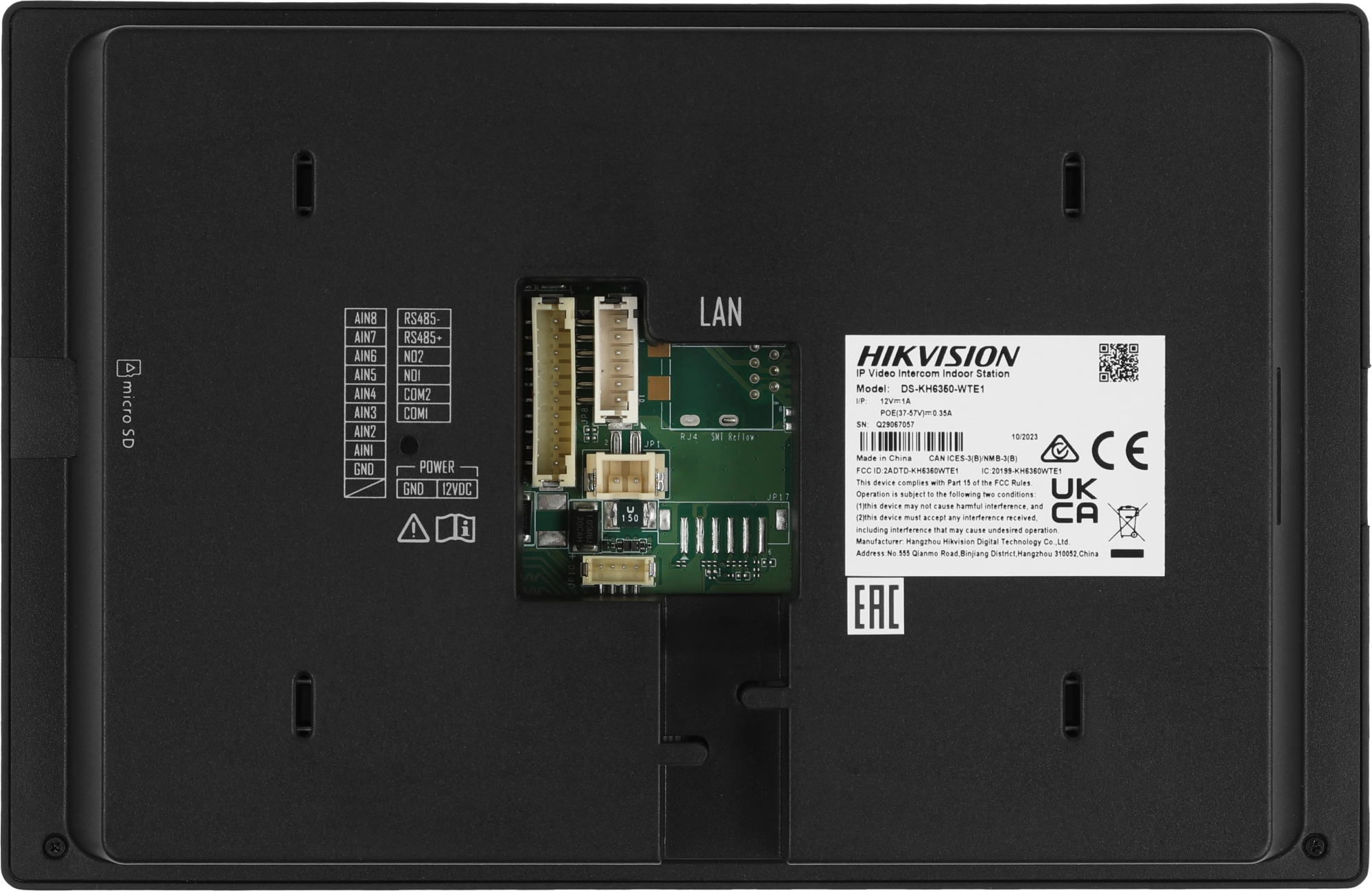 HIKVISION DS-KH6350-WTE1