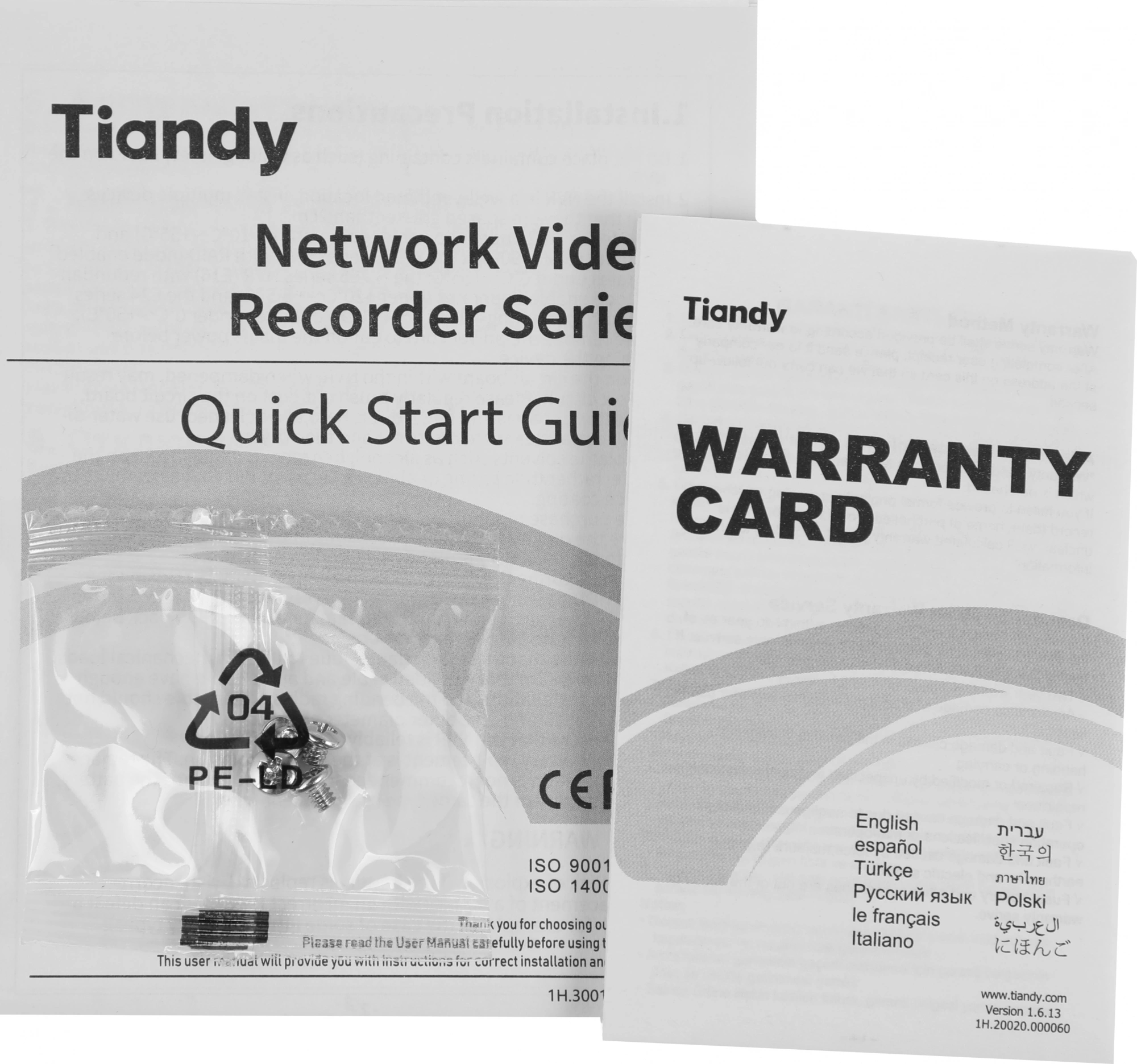 Tiandy TC-R3110 I/B/L/Eu/V1.1 IP-видеорегистратор Tiandy TC-R3110 I/B/L/Eu/V1.1 IP-видеорегистратор