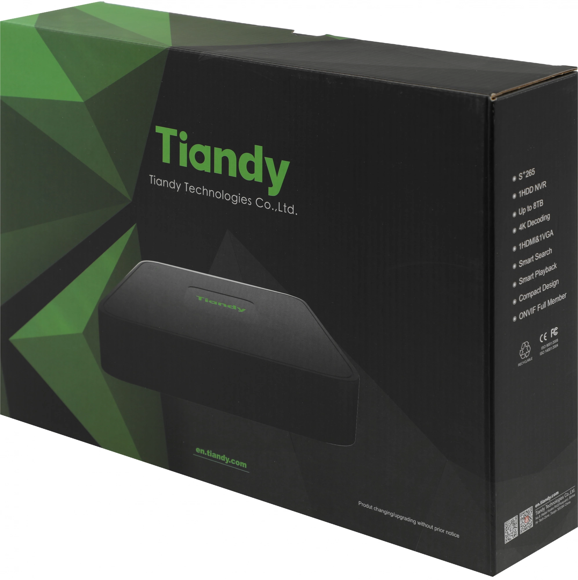 Tiandy TC-R3110 I/B/L/Eu/V1.1 IP-видеорегистратор Tiandy TC-R3110 I/B/L/Eu/V1.1 IP-видеорегистратор