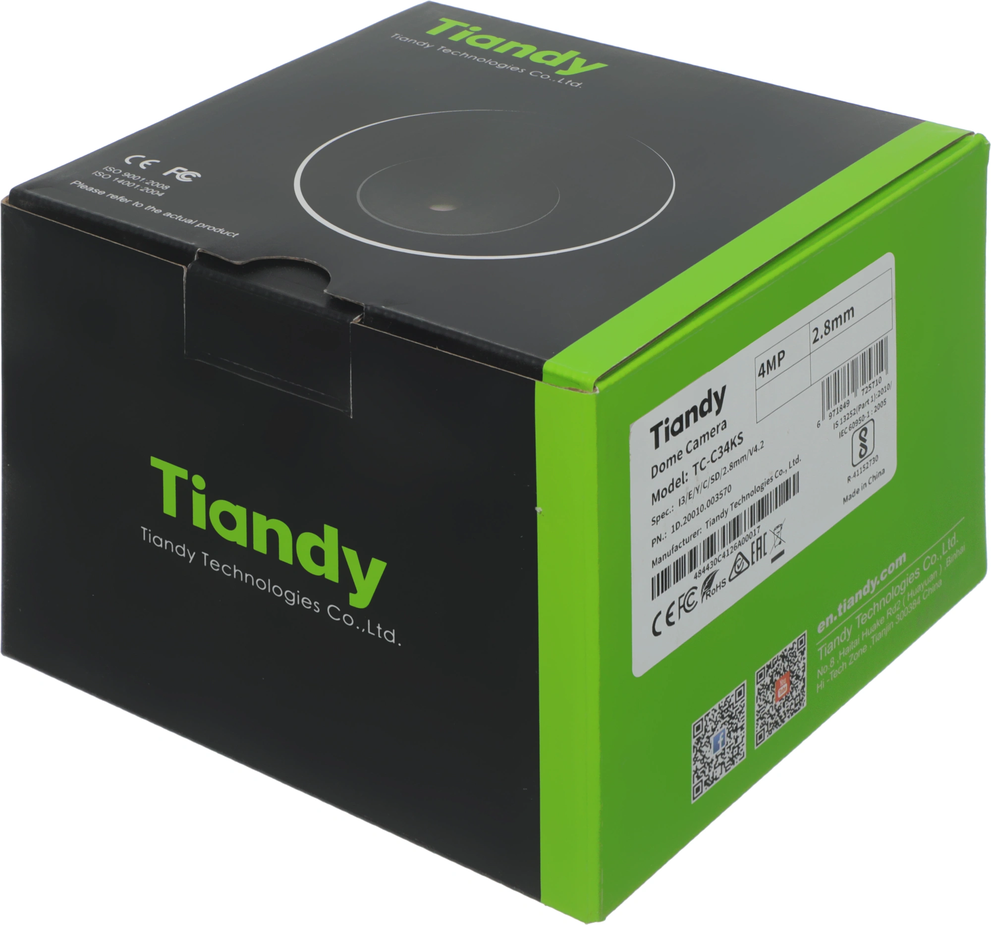 TIANDY TC-C34KS I3/E/Y/C/SD/2.8/V4.2