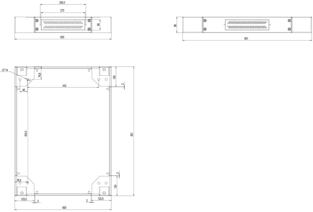 HYPERLINE TLT2-681-RAL9004