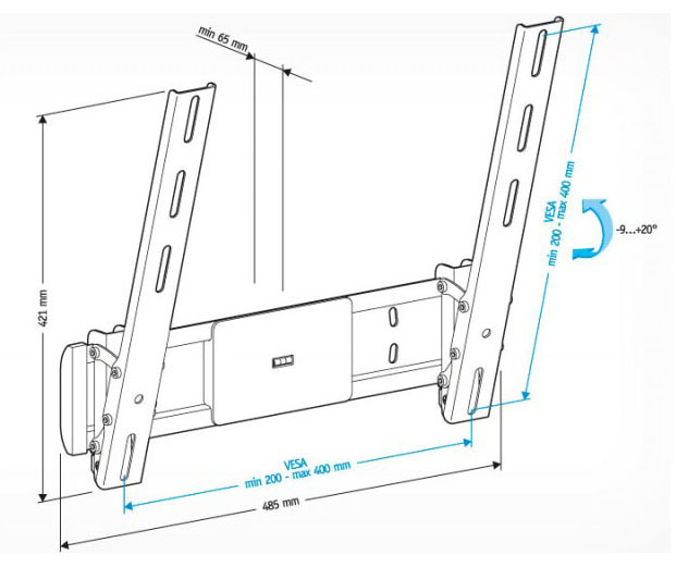 HOLDER LCD-T4612-B HOLDER LCD-T4612-B