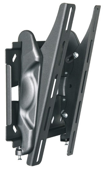 Кронштейн телевизионный Holder LCDS-5010 черный металлик 20"-40" макс.45кг настенный наклон Кронштейн телевизионный Holder LCDS-5010 черный металлик 20"-40" макс.45кг настенный наклон
