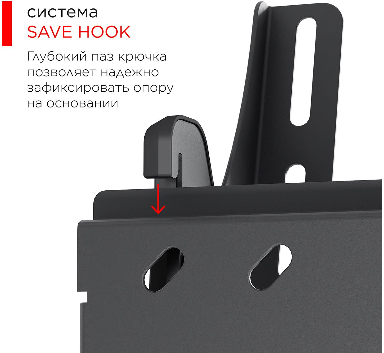 Кронштейн телевизионный Holder LCDS-5010 черный металлик 20"-40" макс.45кг настенный наклон Кронштейн телевизионный Holder LCDS-5010 черный металлик 20"-40" макс.45кг настенный наклон