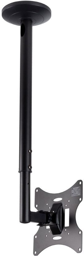 Arm Media LCD-1000 черный 10"-37" макс.30кг потолочный поворот и наклон