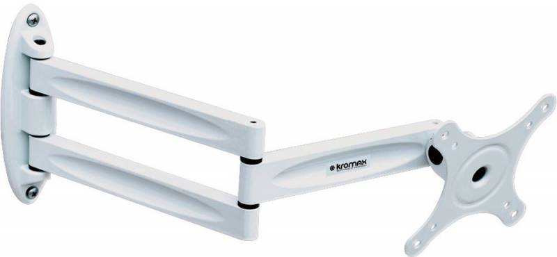 Kromax TECHNO-11 белый 10"-32" макс.15кг настенный поворот и наклон