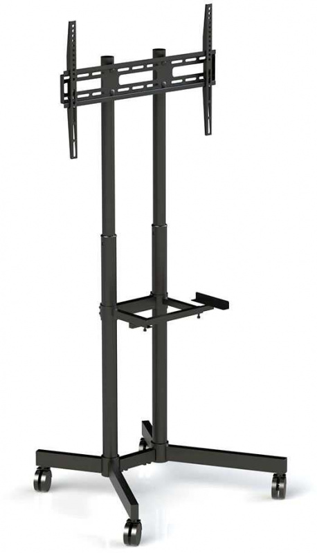 Arm media PT-STAND-7 black {LED/LCD телевизоров 32"-80", max 50 кг, наполная, 1 ст свободы, высота 1060-1500 мм, max VESA 600x400 мм}