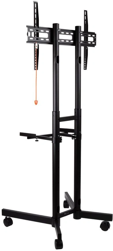 Arm media PT-STAND-7 black {LED/LCD телевизоров 32"-80", max 50 кг, наполная, 1 ст свободы, высота 1060-1500 мм, max VESA 600x400 мм}