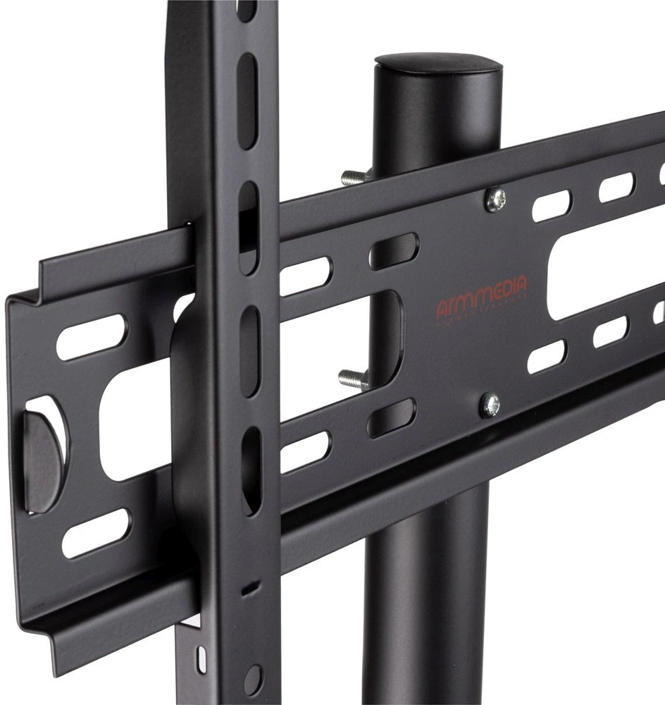 Arm media PT-STAND-7 black {LED/LCD телевизоров 32"-80", max 50 кг, наполная, 1 ст свободы, высота 1060-1500 мм, max VESA 600x400 мм}