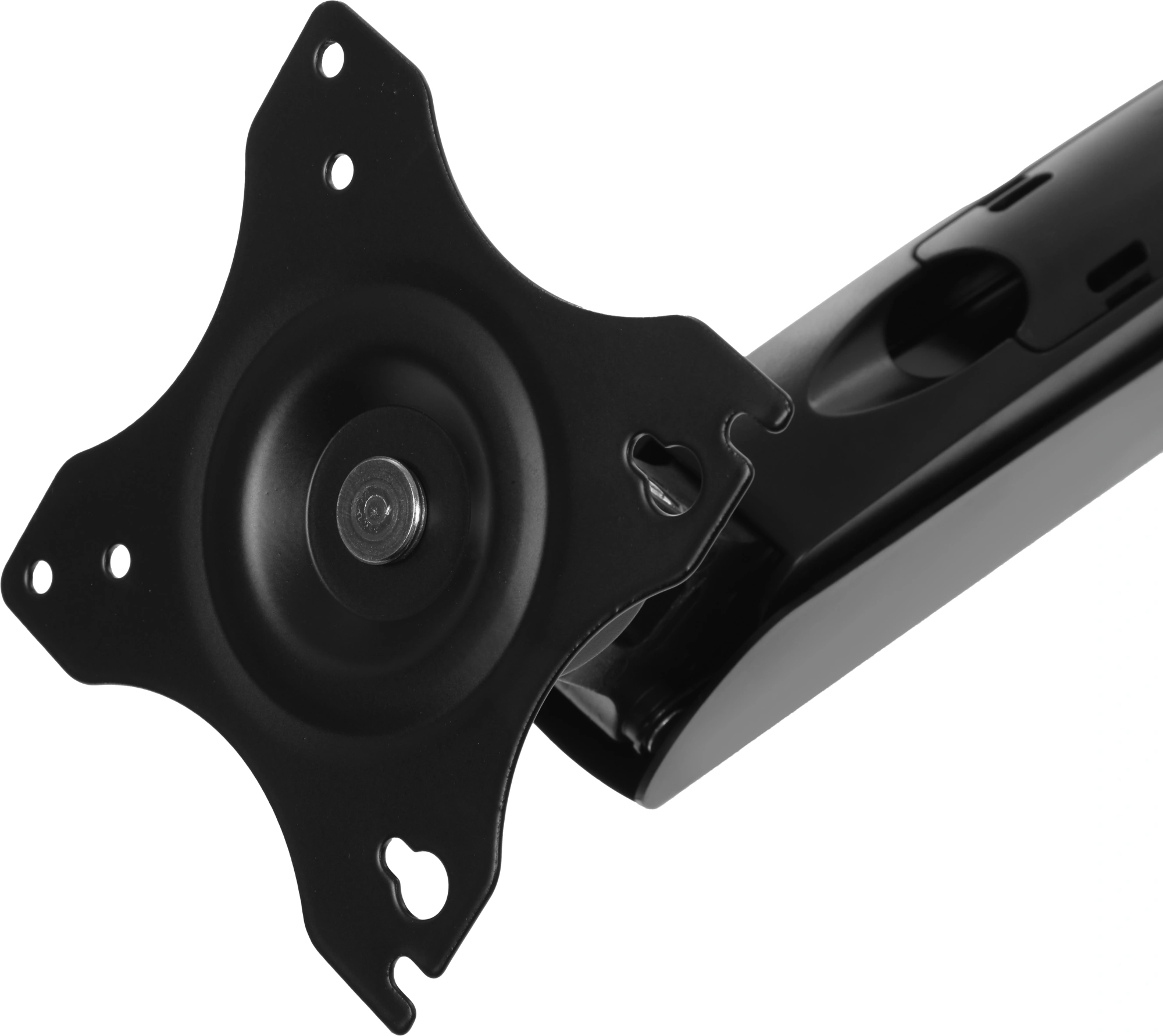 Кронштейн для мониторов  Buro M8 черный  17"-27" макс.9кг крепление к столешнице