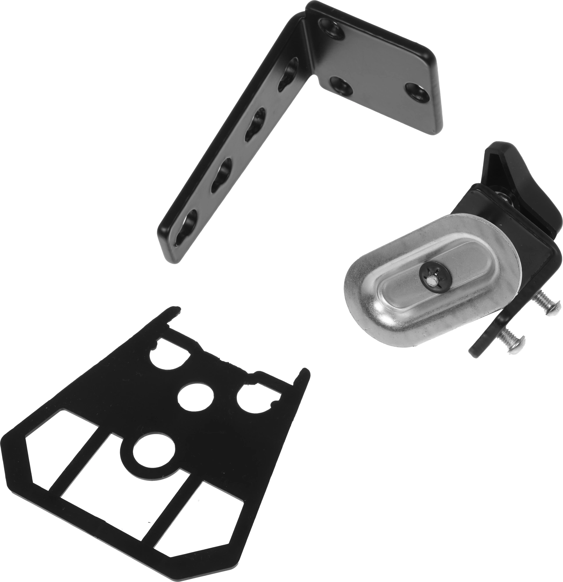 Кронштейн для мониторов  Buro M8 черный  17"-27" макс.9кг крепление к столешнице