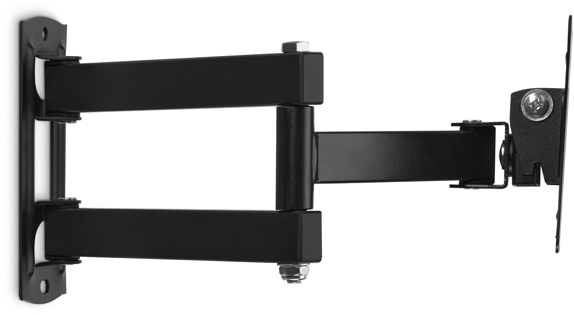 Кронштейн для телевизора Buro FL2S, 15-29", настенный, поворотно-выдвижной и наклонный, черный [bm13a71ts3]