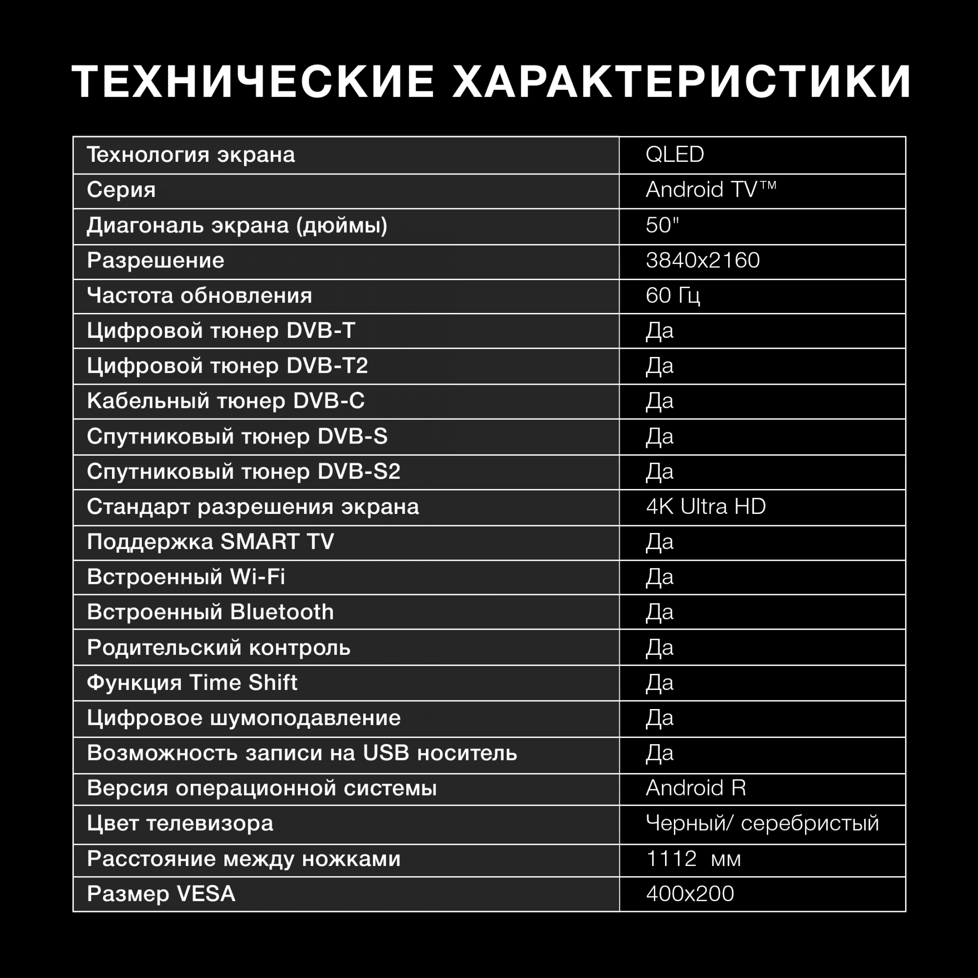 HYUNDAI H-LED50QBU7500