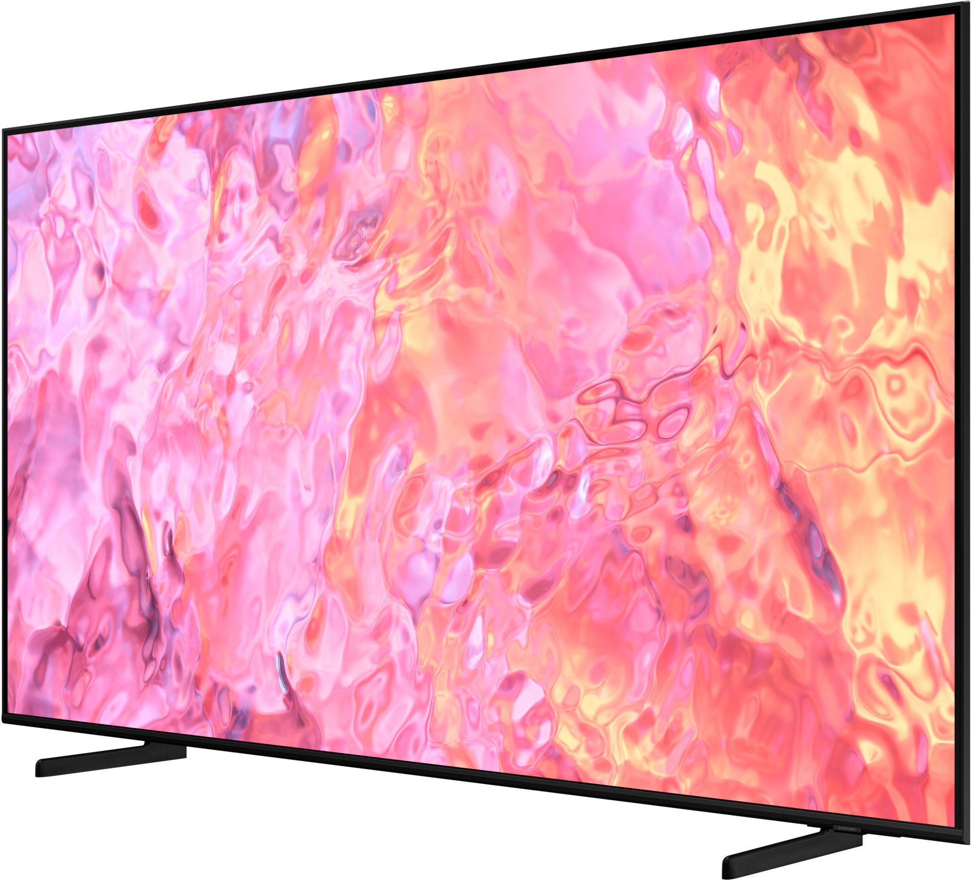 Samsung 75&quot; QE75Q60CAUXRU Q черный {Ultra HD 60Hz DVB-T2 DVB-C DVB-S2 USB WiFi Smart TV (RUS)}