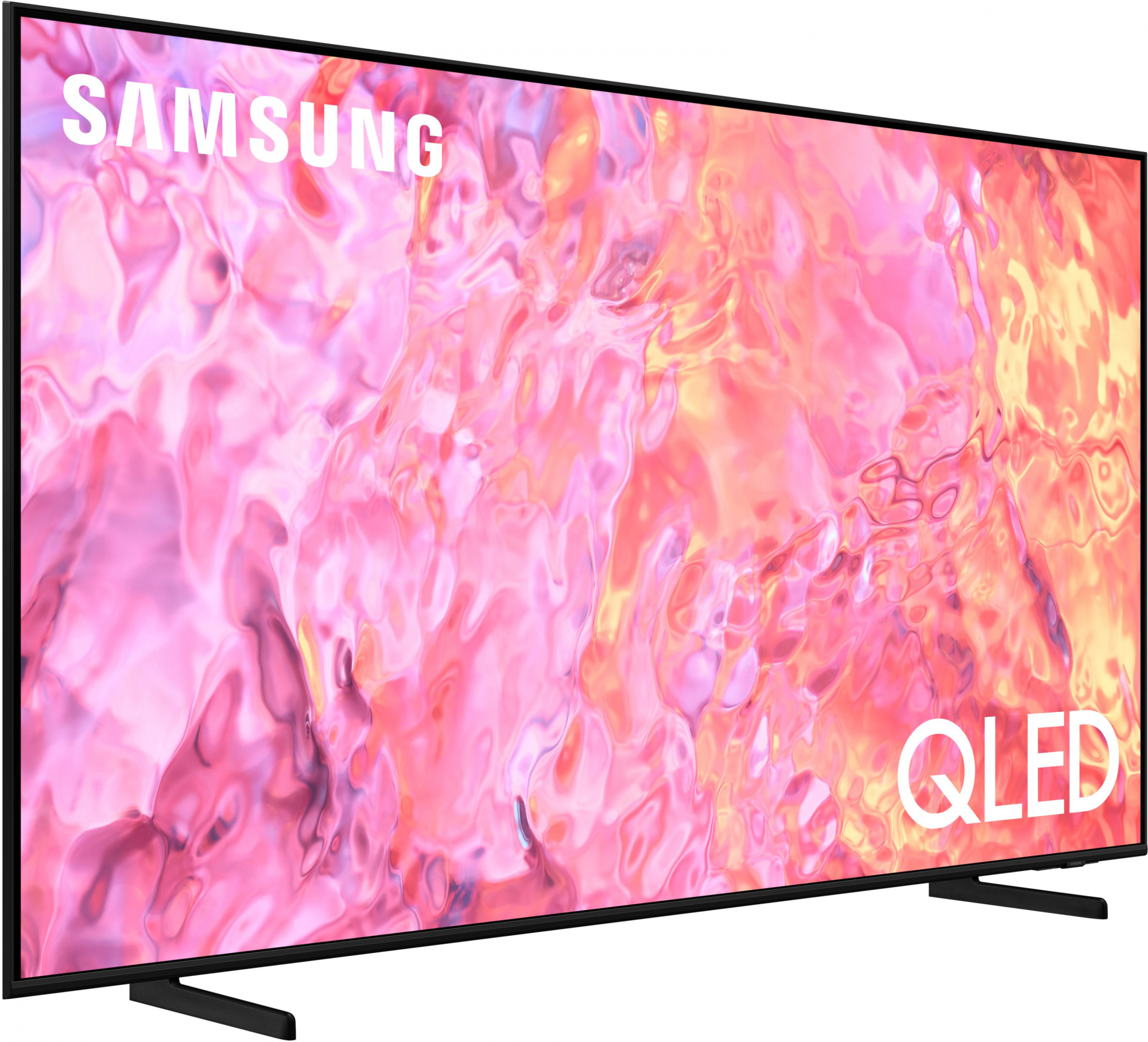 Samsung 75&quot; QE75Q60CAUXRU Q черный {Ultra HD 60Hz DVB-T2 DVB-C DVB-S2 USB WiFi Smart TV (RUS)}