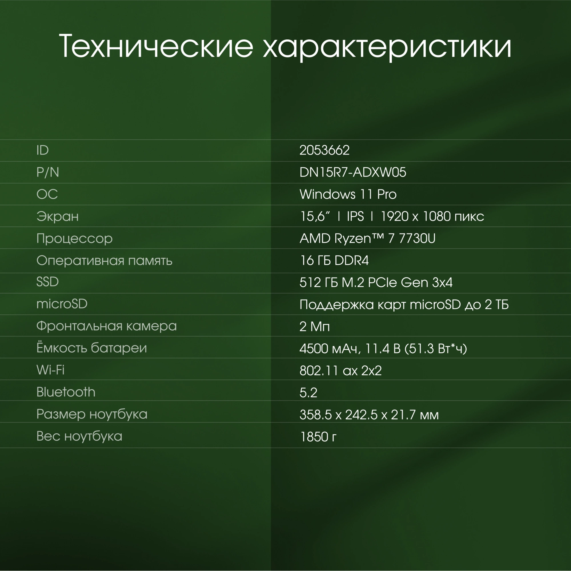 DIGMA PRO DN15R7-ADXW05