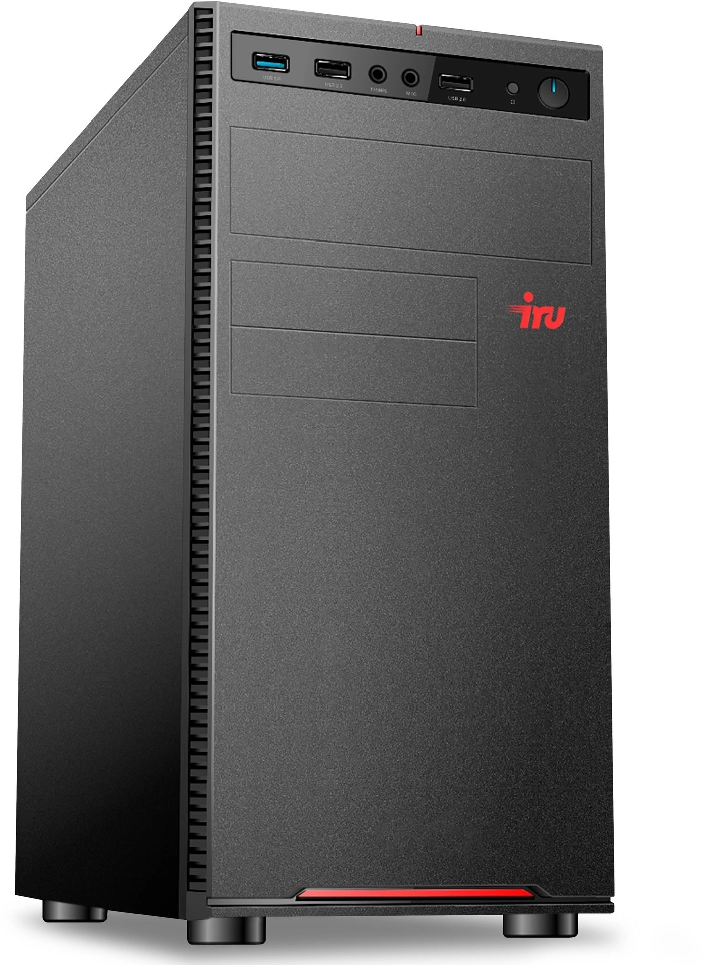 IRU Planio 310H6SEV MT i5 12400 (2.5) 32Gb SSD1Tb UHDG 730 FreeDOS GbitEth 400W черный (RUS) (2113515)