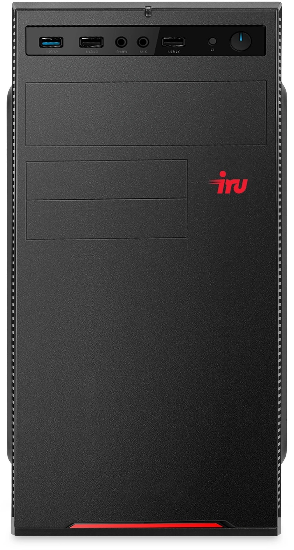 IRU Planio 310H6SEV MT i5 12400 (2.5) 32Gb SSD1Tb UHDG 730 FreeDOS GbitEth 400W черный (RUS) (2113515)