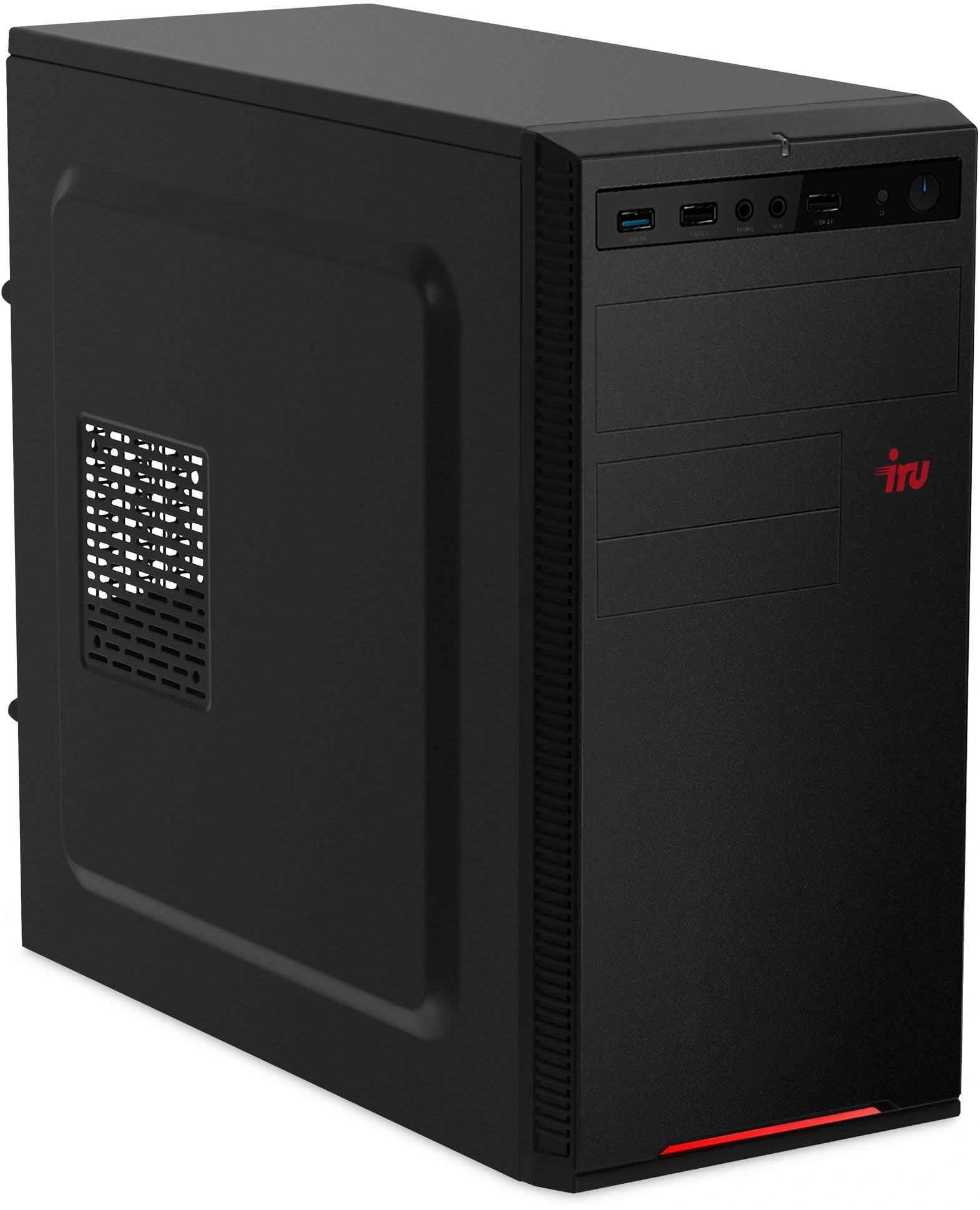 IRU Planio 310H6SEV MT i5 12400 (2.5) 32Gb SSD1Tb UHDG 730 FreeDOS GbitEth 400W черный (RUS) (2113515)