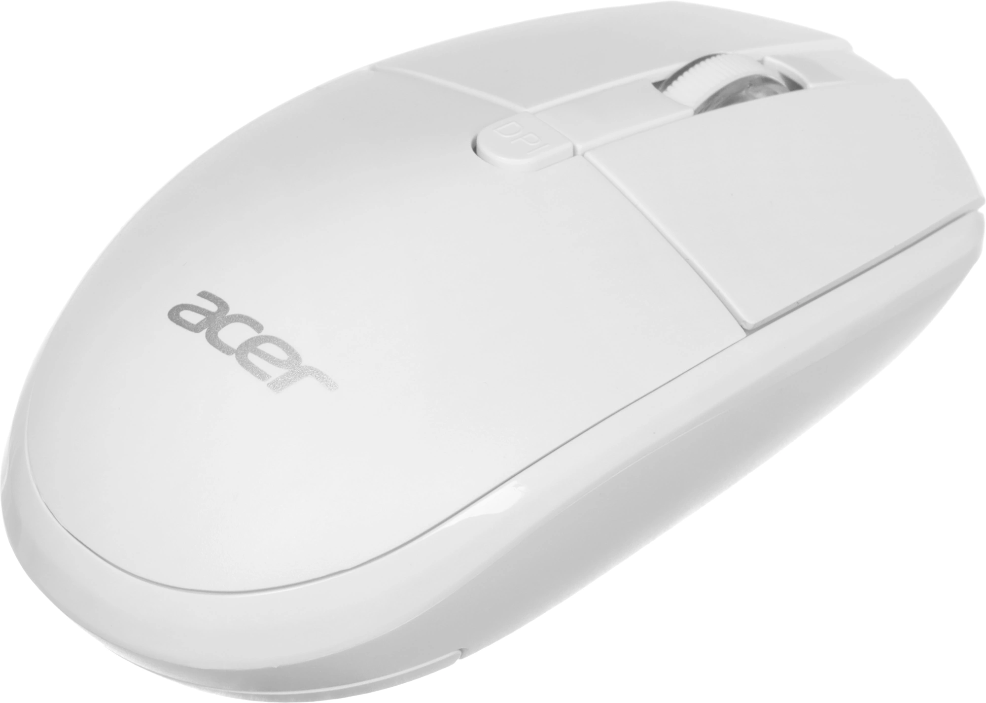 Acer OCC401 [ZL.ACCCC.017] Комплект (клавиатура + мышь) white (USB, 1600dpi, multimedia)беспроводной