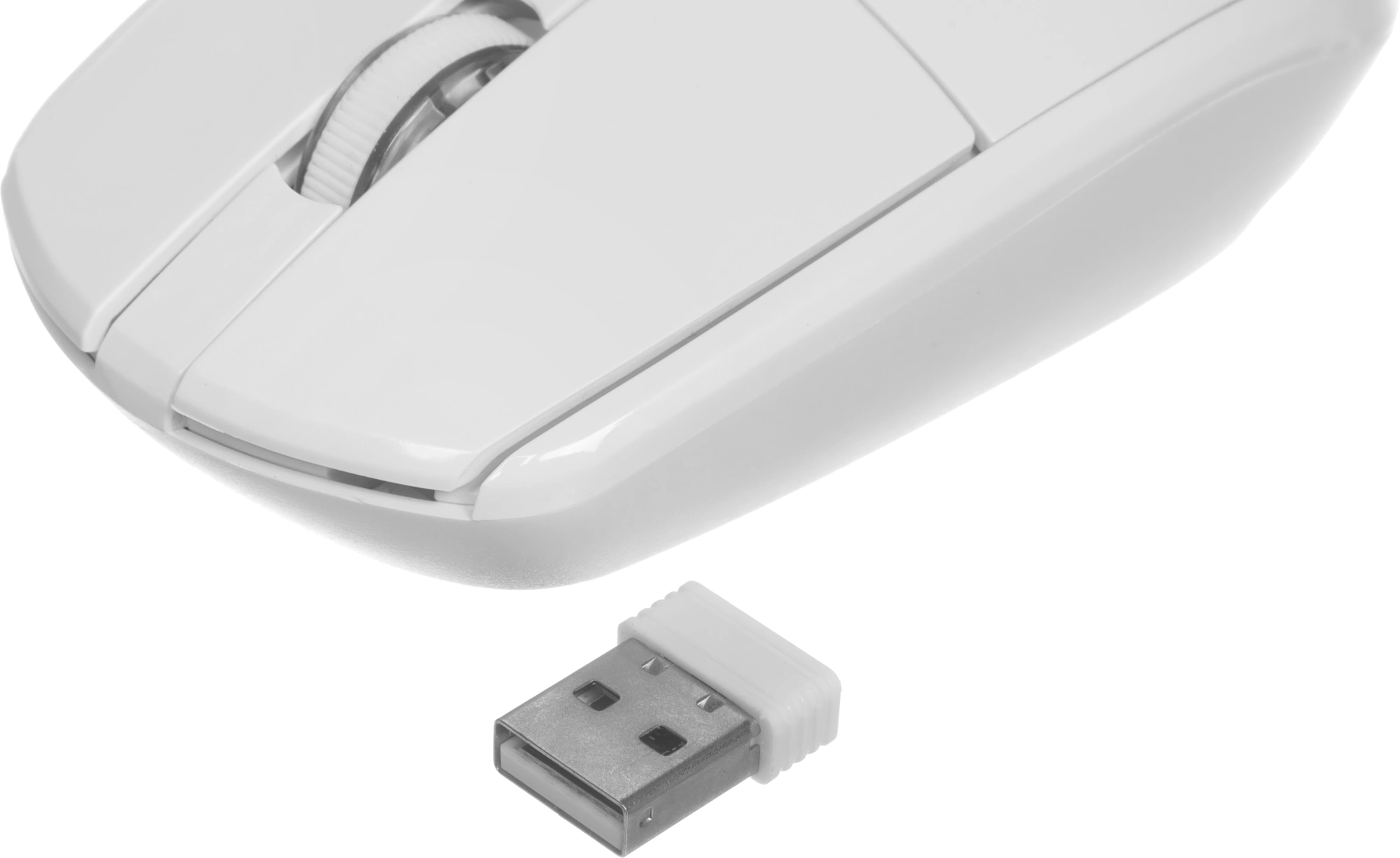 Acer OCC401 [ZL.ACCCC.017] Комплект (клавиатура + мышь) white (USB, 1600dpi, multimedia)беспроводной
