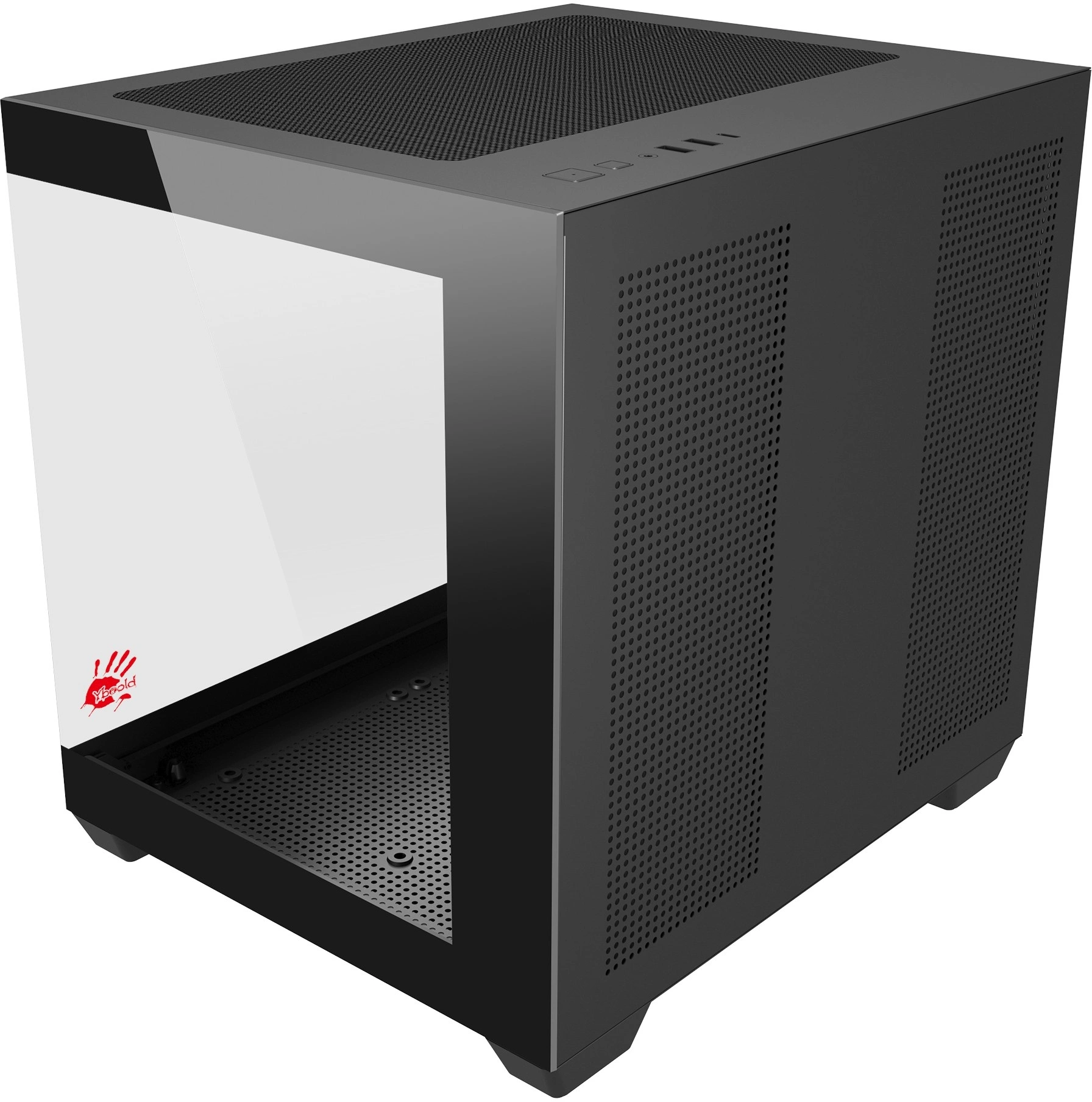 Корпус Bloody CC-121 черный без БП mATX 7x120mm 1xUSB2.0 1xUSB3.0 audio Корпус Bloody CC-121 черный без БП mATX 7x120mm 1xUSB2.0 1xUSB3.0 audio