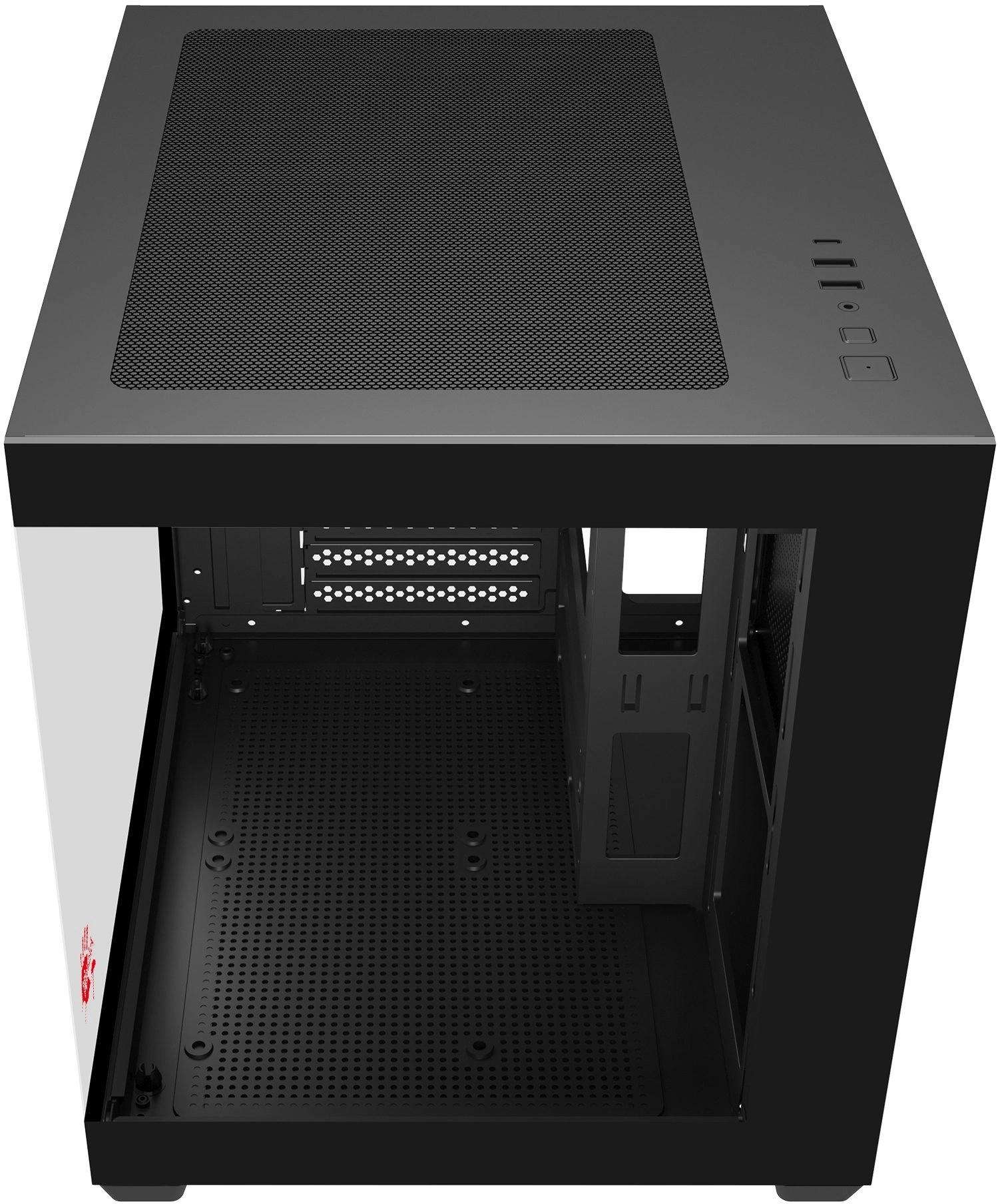 Корпус Bloody CC-121 черный без БП mATX 7x120mm 1xUSB2.0 1xUSB3.0 audio Корпус Bloody CC-121 черный без БП mATX 7x120mm 1xUSB2.0 1xUSB3.0 audio