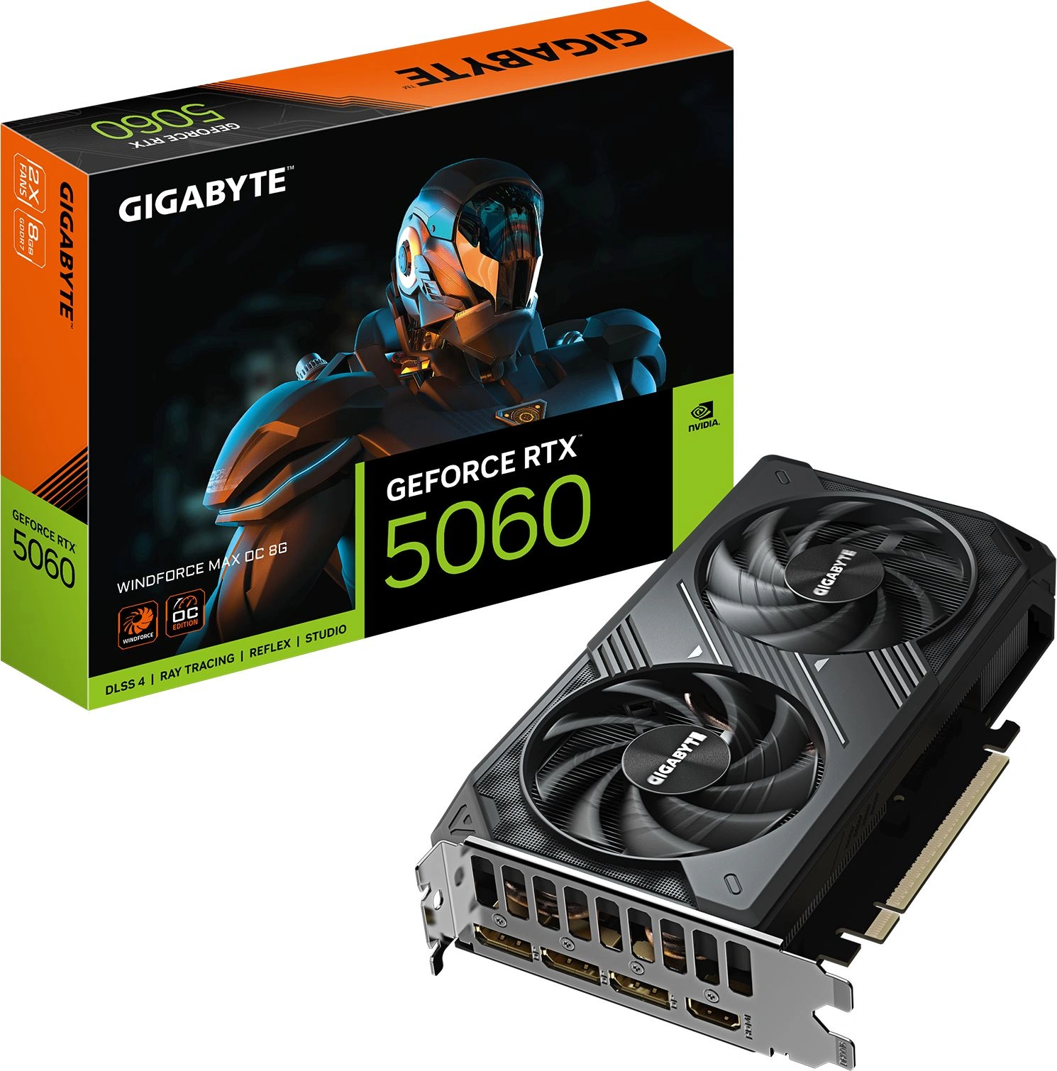 GIGABYTE GV-N5060WF2MAX OC-8GD GIGABYTE GV-N5060WF2MAX OC-8GD