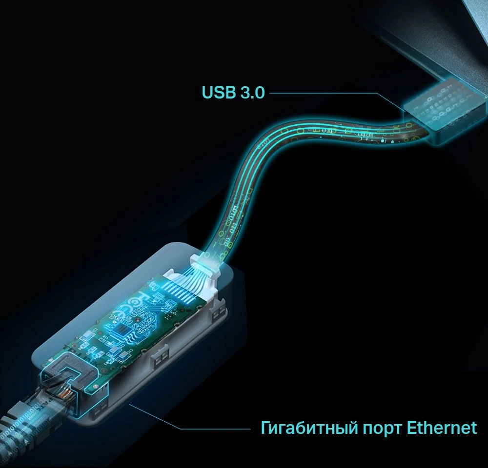 TP-Link UE306 Сетевой адаптер USB 3.0/Gigabit Ethernet