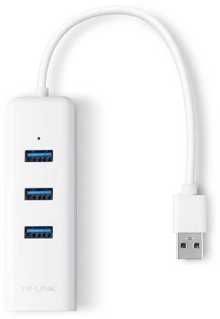TP-Link UE330 3-портовый концентратор и гигабитный адаптер USB 3.0