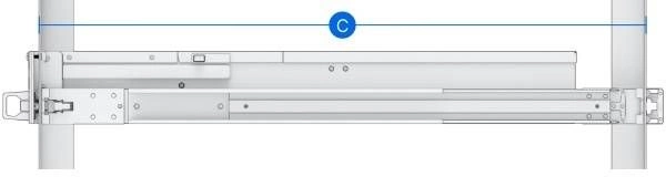 Synology RKS-02  Комплект направляющих (универсальные) 2U и 3U для RS18016xs+, RS3614xs+/RS3617xs+, RS3617xs/RS3617RPxs, RS3614xs/RS3614RPxs