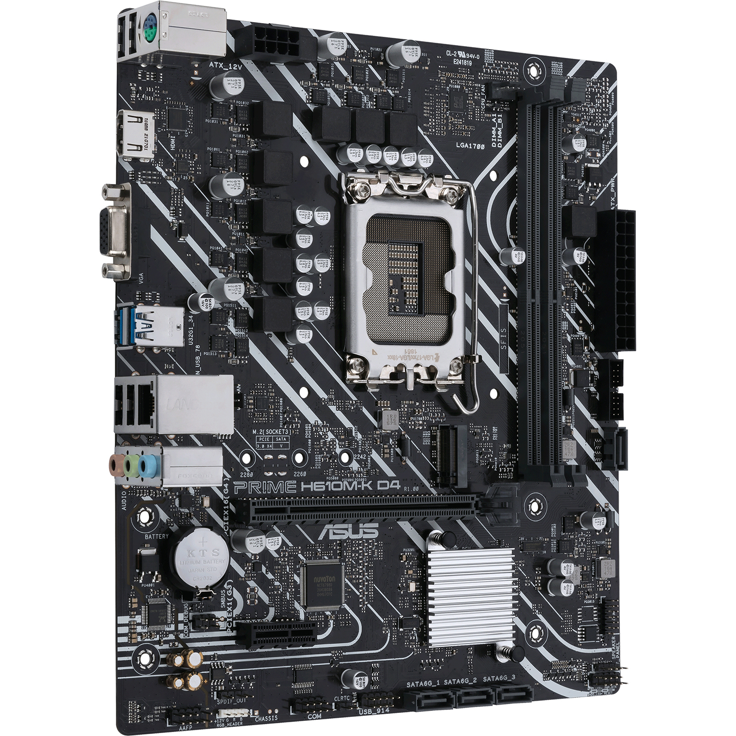 ASUS PRIME H610M-K D4 (90MB1A10-M0EAY0)