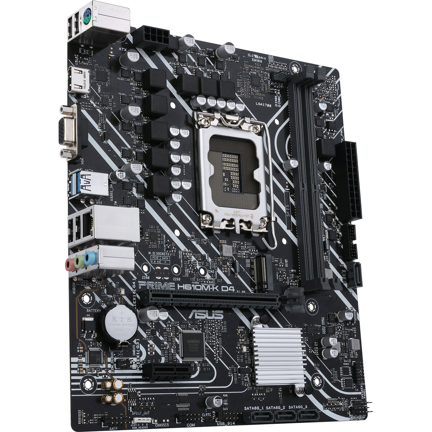 ASUS PRIME H610M-K D4 (90MB1A10-M0EAY0)