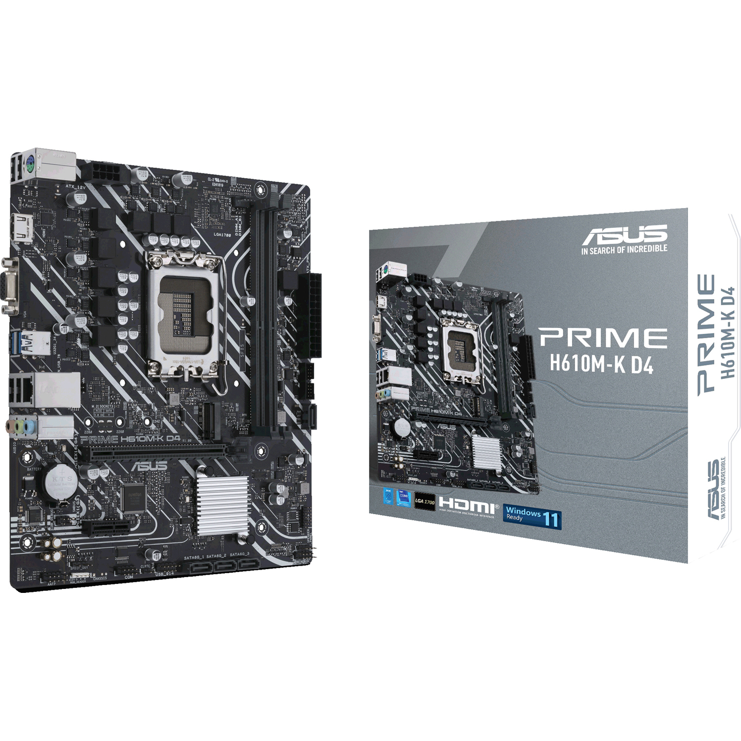 ASUS PRIME H610M-K D4 (90MB1A10-M0EAY0)