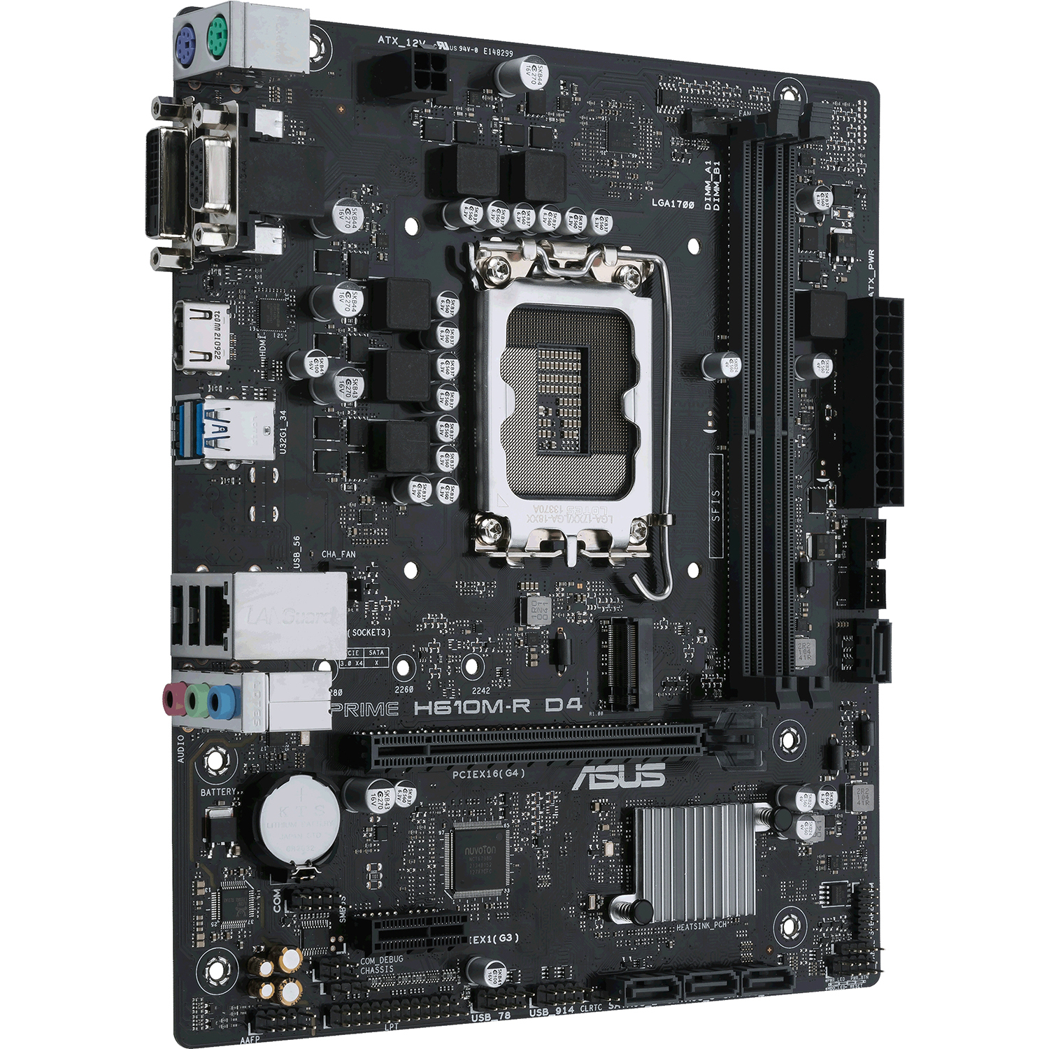 ASUS PRIME H610M-R D4-SI (90MB1B40-M0ECY0)