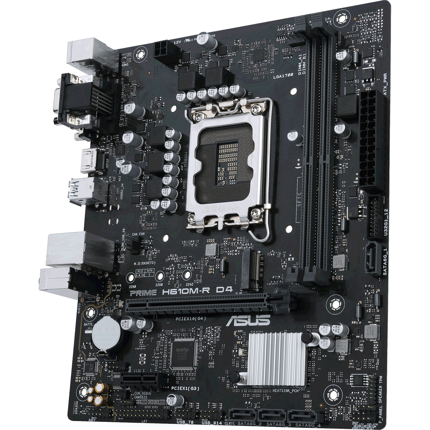 ASUS PRIME H610M-R D4-SI (90MB1B40-M0ECY0)