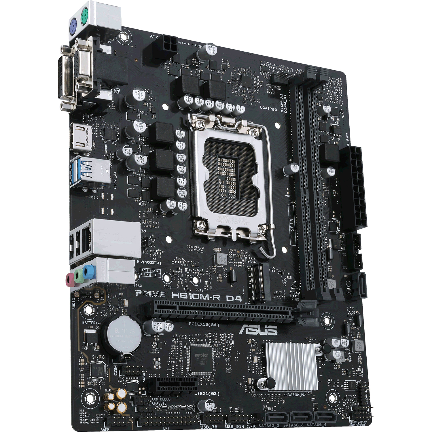 ASUS PRIME H610M-R D4-SI (90MB1B40-M0ECY0)