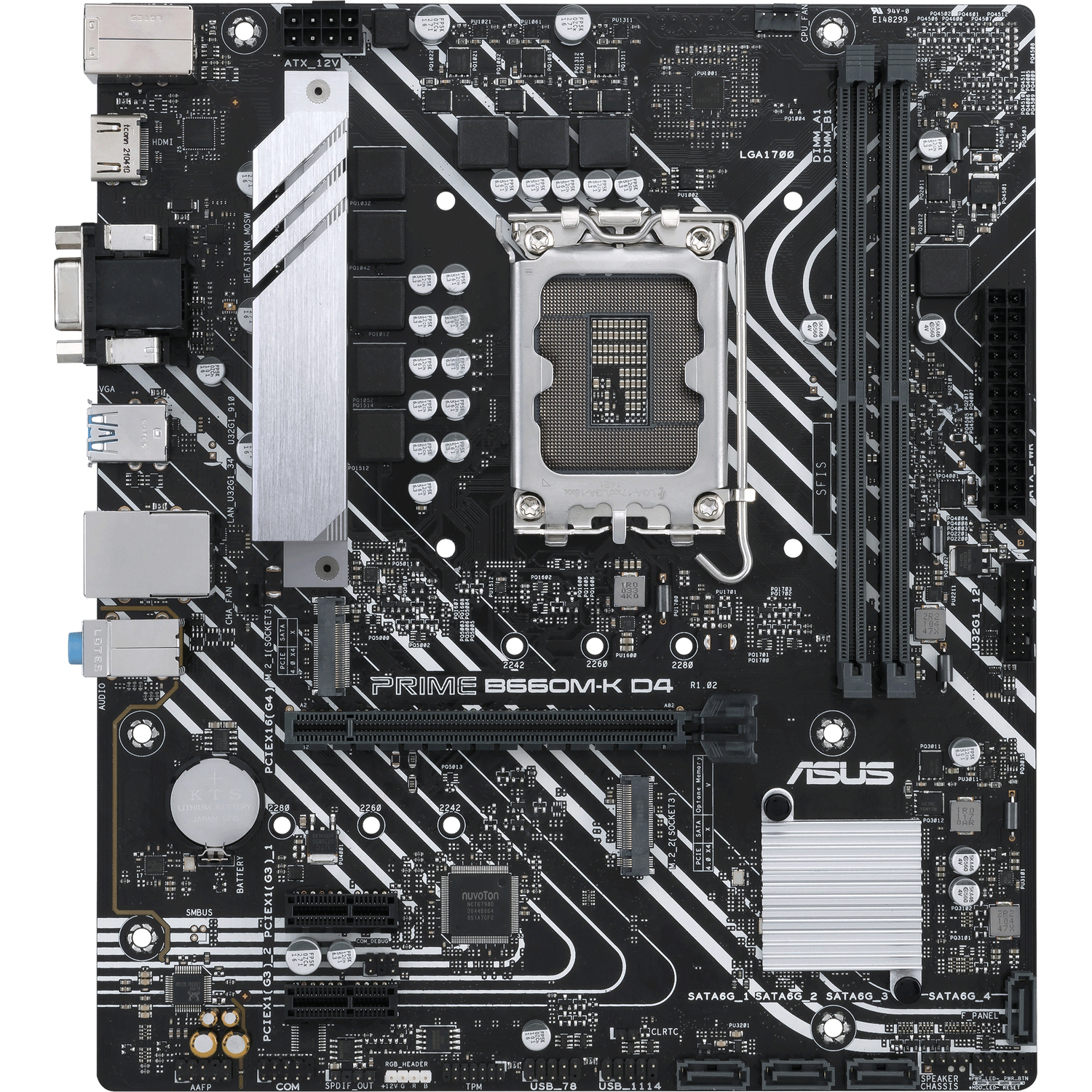 ASUS PRIME B660M-K D4 (90MB1950-M1EAY0)