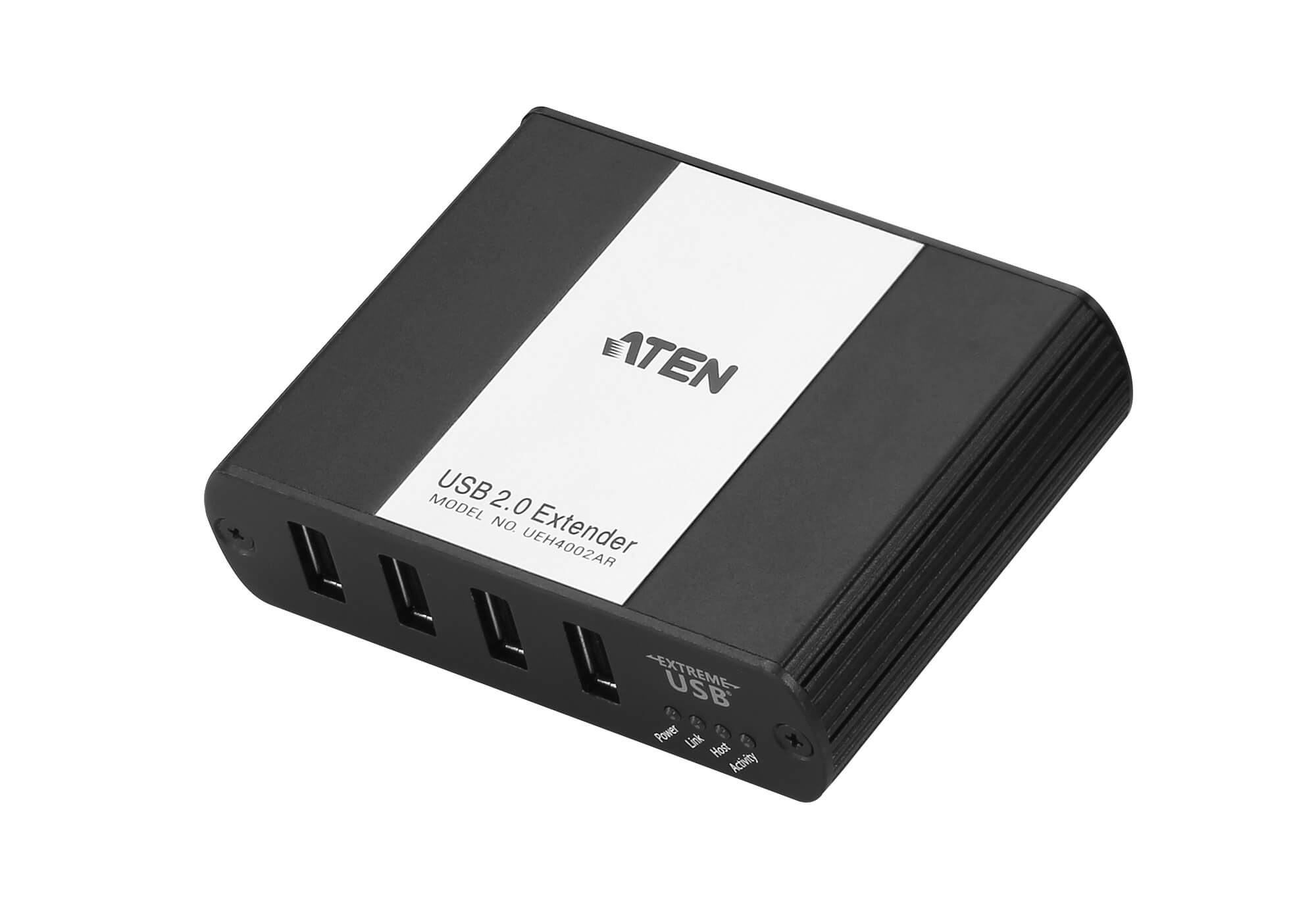4-портовый USB 2.0-удлинитель по кабелю Cat.5