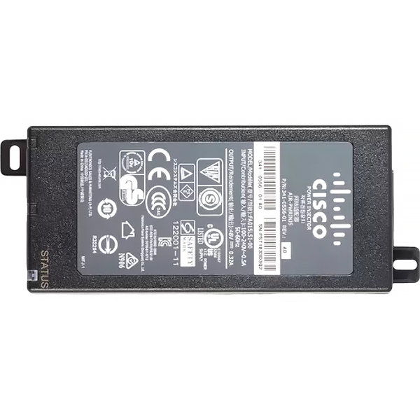 AIR-PWRINJ5= Power Injector (802.3af) for AP 1600, 2600 and 3600 w/o mod