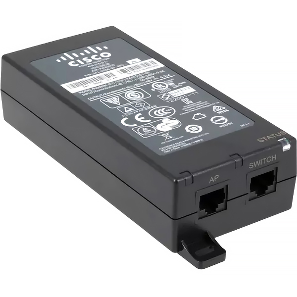 AIR-PWRINJ5= Power Injector (802.3af) for AP 1600, 2600 and 3600 w/o mod