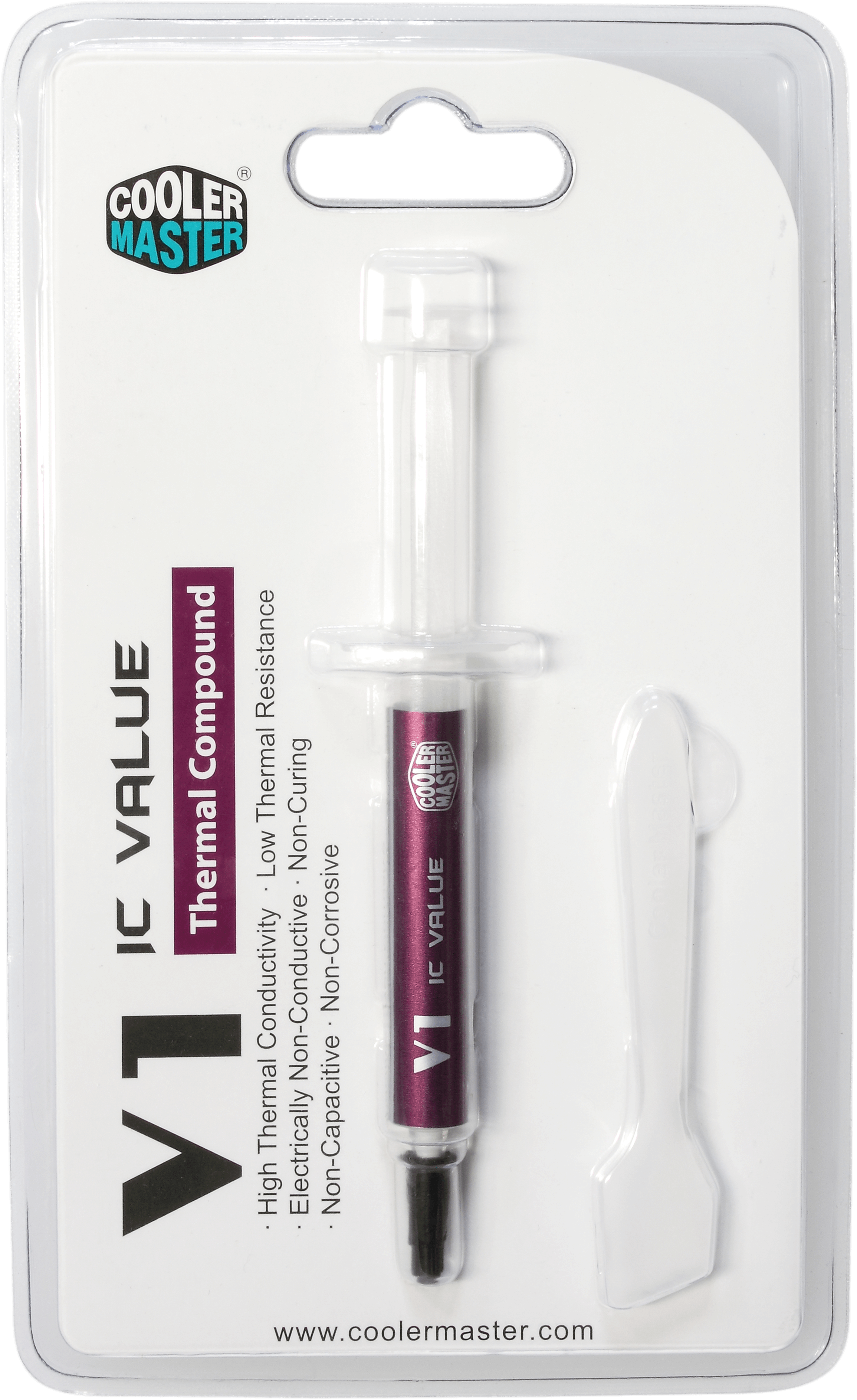 Термопаста IC-Value V1, 4.6g tube White  RG-ICV1-TW20-R1